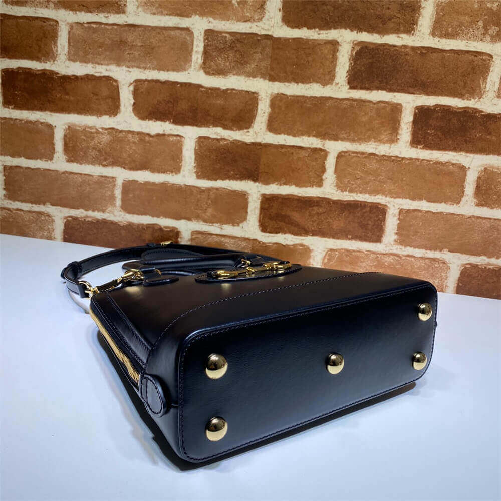 G*u*i horsebit 1955 small top handle bag