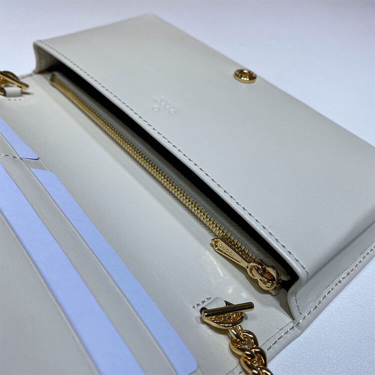 G*u*i horsebit 1955 wallet with chain