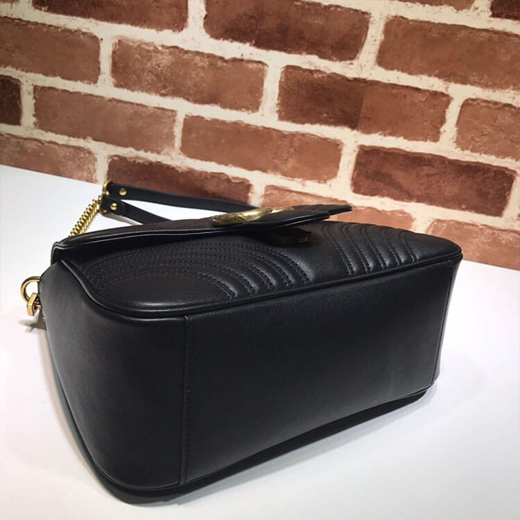 G*u*i gg marmont small top handle bag