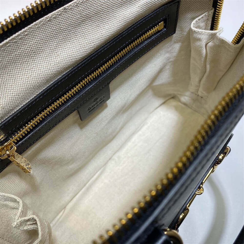 G*u*i horsebit 1955 small top handle bag