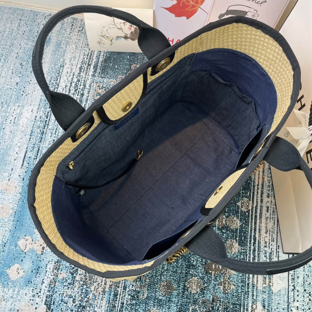 Ch*el deauville large tote